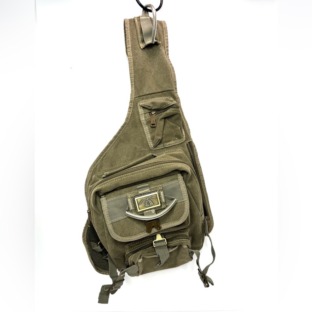 Eurosport Canvas Urban Sling Crossbody Backpack Bag- Preowned
